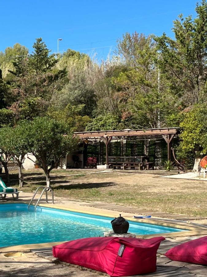 カシ Le Bonheur Avec Piscine Et Jardinヴィラ エクステリア 写真