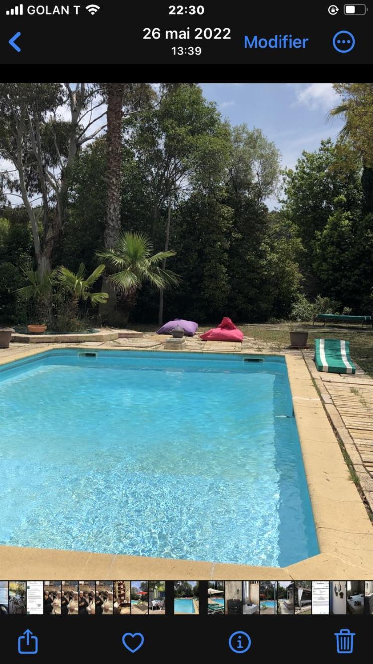 カシ Le Bonheur Avec Piscine Et Jardinヴィラ エクステリア 写真